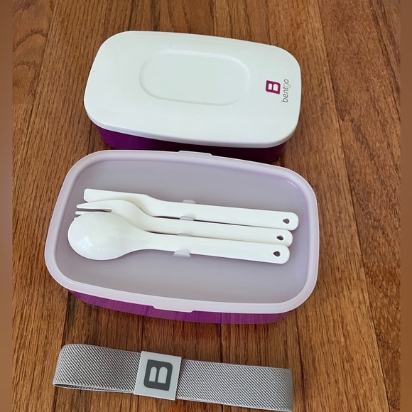 Bentgo Bento All-In-One Lunch Box, New in purple ombre - Picture 3 of 8